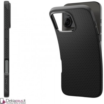 Spigen Liquid Air dėklas - juodas (Apple Iphone 16 Pro Max)